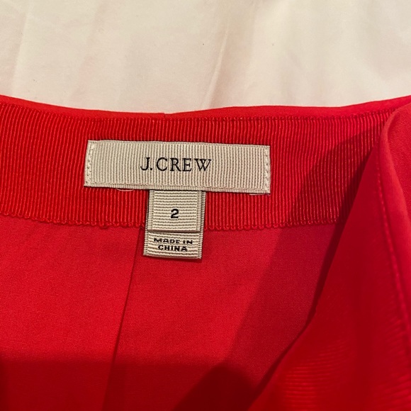 J.crew red ruffle pencil skirt - Picture 5 of 5